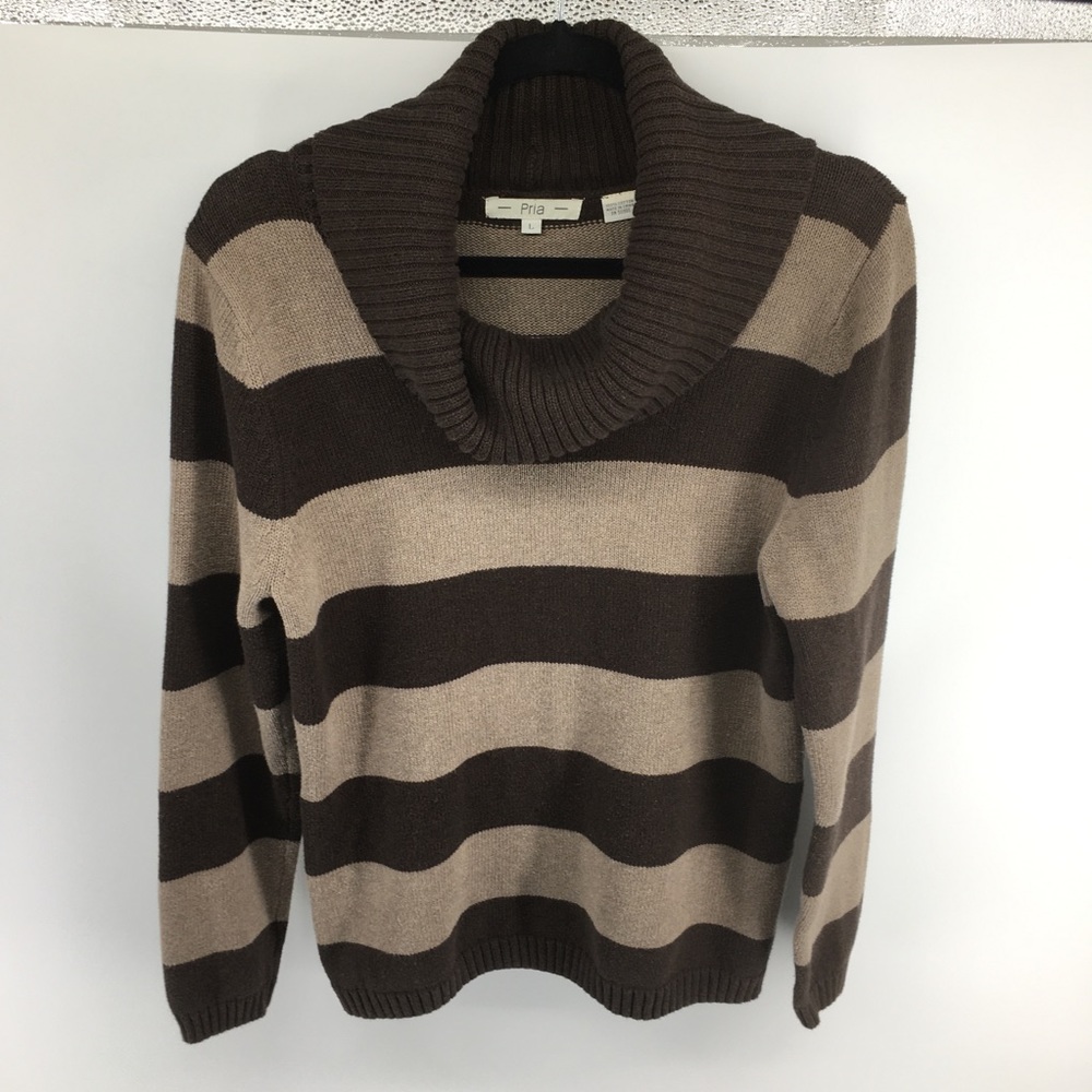 Anthropologie Pria Cowl Neck Sweater